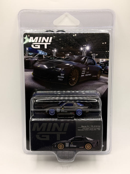 Mini GT 1:64 Mazda RX-7 RE-Amemiya Matsukiyo KOKU 3 Rotor TAS MGT01205-BL CHASE