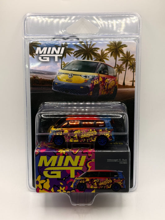Mini GT 1:64 Volkswagen ID. Buzz KW/BBS – Orange MGT01159-BL CHASE
