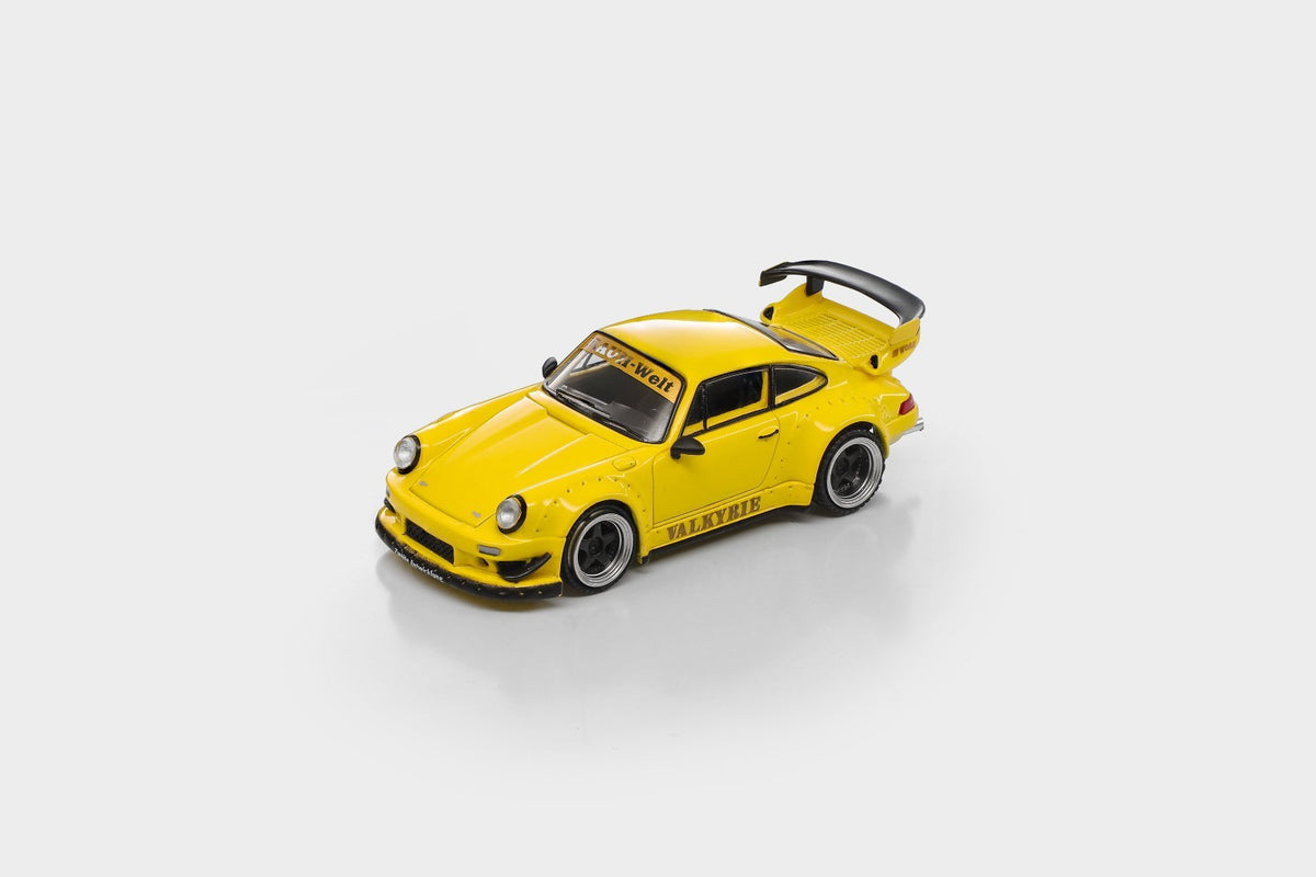 MODELMODEL 1:64 RWB 930 Valkyrie Yellow (Paper Box) MM64-RWB930-005