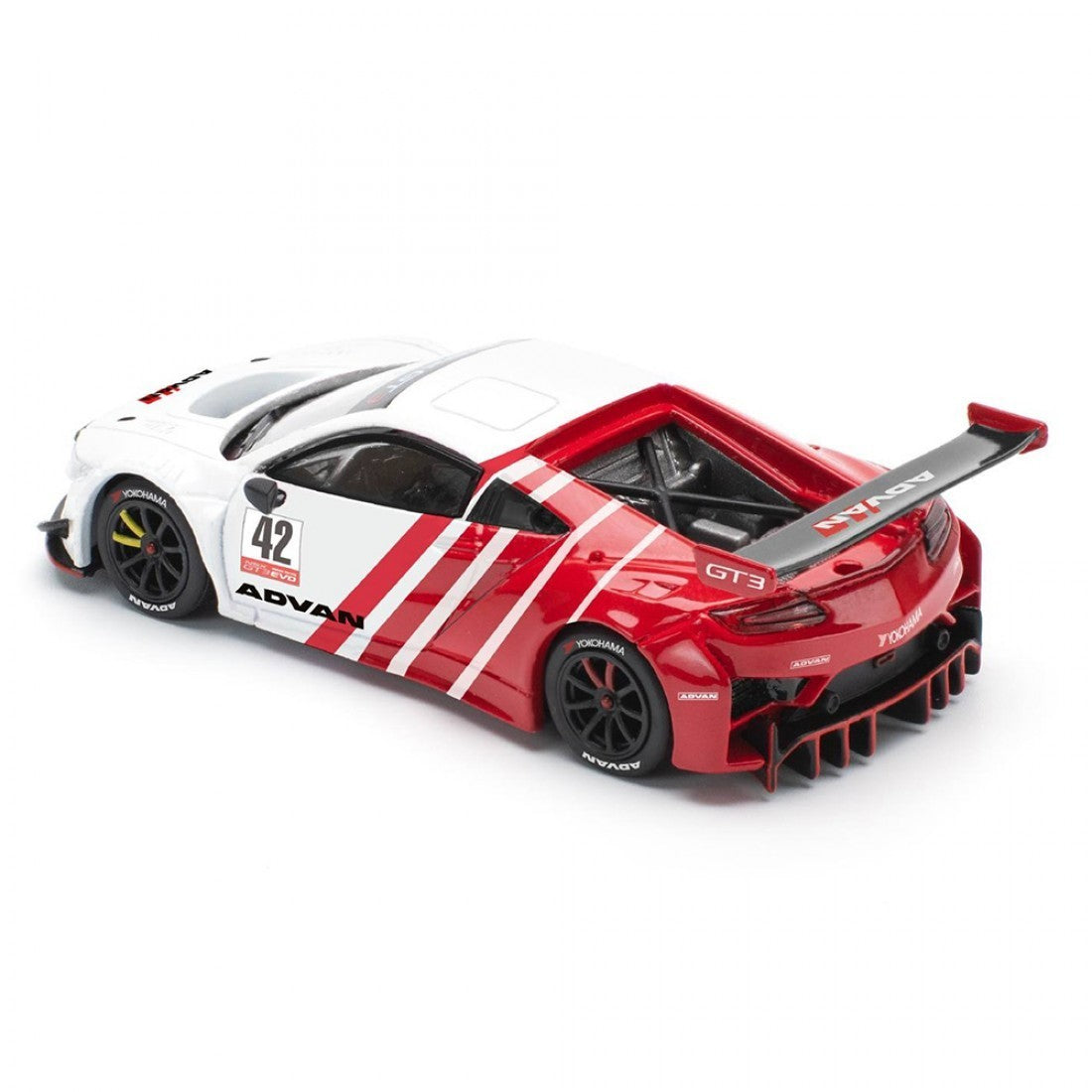 POPRACE 1:64 Honda NSX GT3 White (enigma exclusive edition) PRE011 CHASE