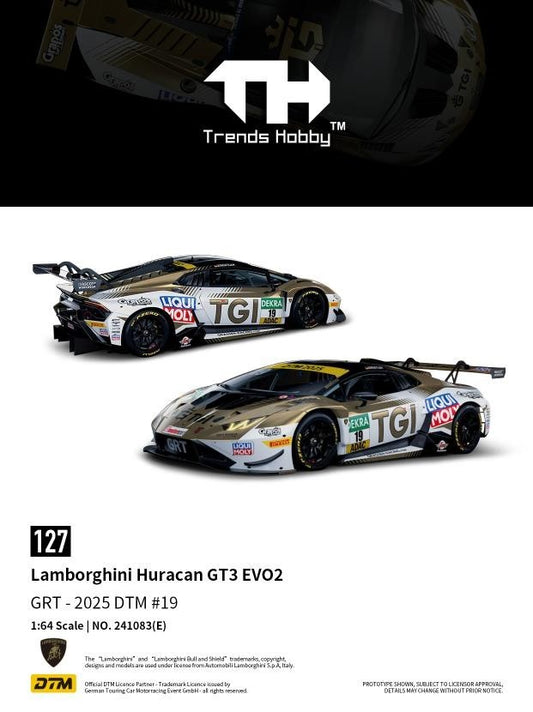 Trends Hobby 1:64 Lamborghini Huracan GT3 EVO2 GRT - DTM 2025 #19 241083(E)