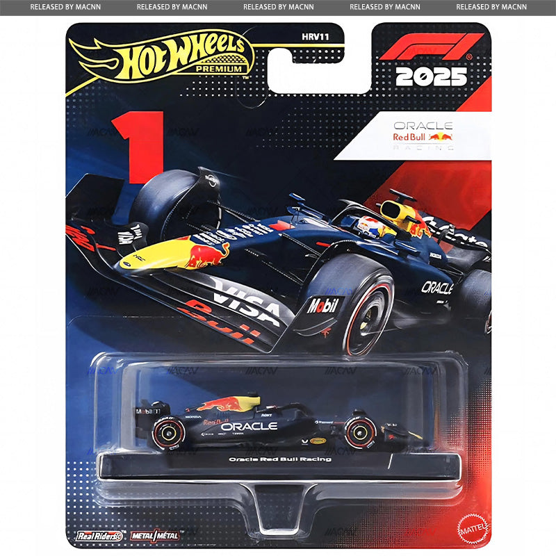 (PRE-ORDER) Hot Wheels 1:64 F1 2025 Racing Premium M Assortment HRV11-956M