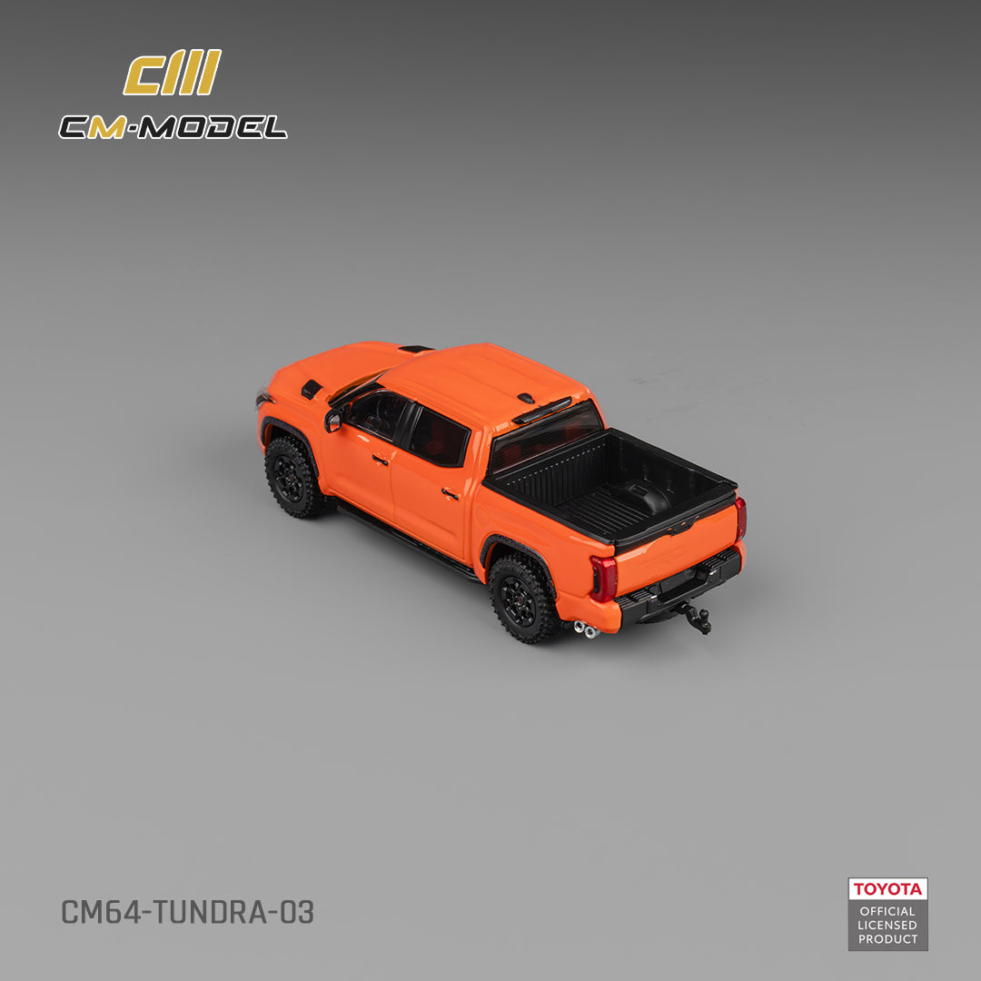 (PRE-ORDER) CM MODEL 1:64 Toyota Tundra TRD Orange CM64-Tundra-03