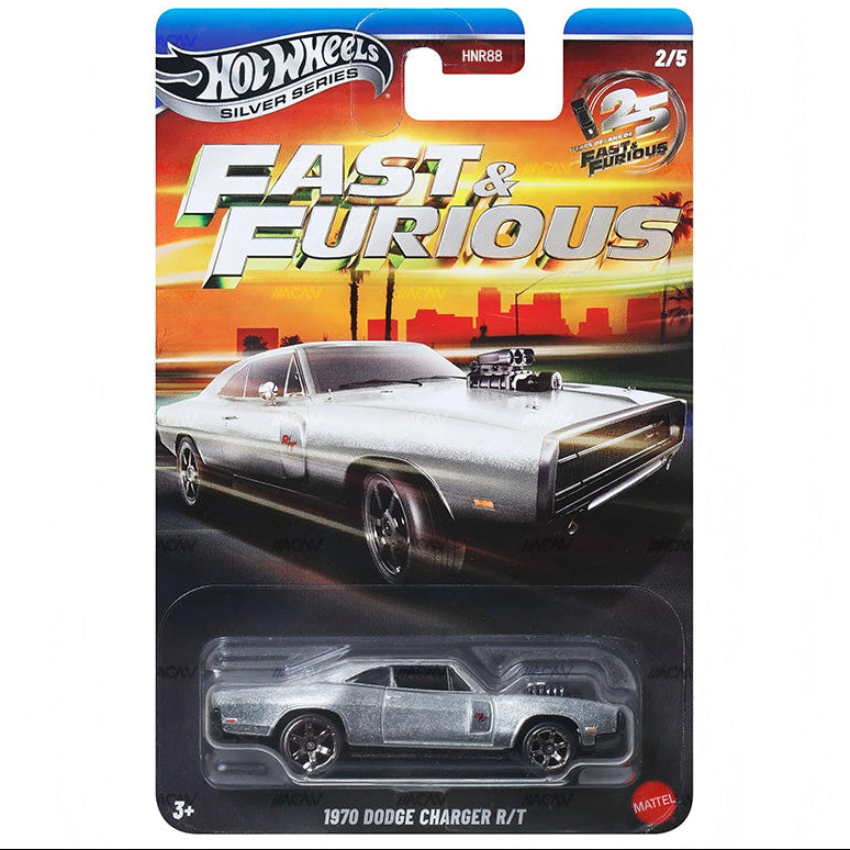 (PRE-ORDER) 2026 Hot Wheels Silver Series Fast & Furious Themed Mix 4 Factory Sealed Case of 10 Cars HNR88-9C6Q