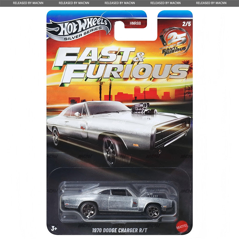 (PRE-ORDER) 2026 Hot Wheels Silver Series Fast & Furious Themed Mix 4 Set of 5 Cars