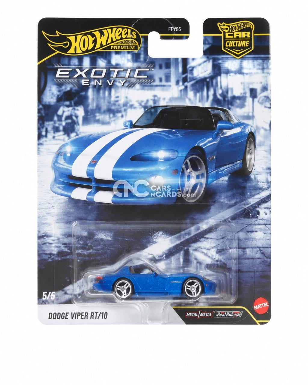 (PRE-ORDER) 2027 Hot Wheels 1:64 Premium Car Culture "B Case" Exotic Envy Factory Sealed Case of 10 Cars FPY86-962B