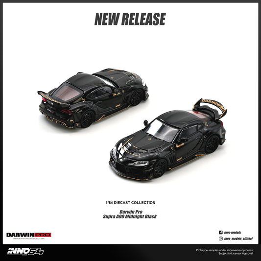 (PRE-ORDER) INNO64 1:64 DARWIN PRO Supra A90 Gloss Black