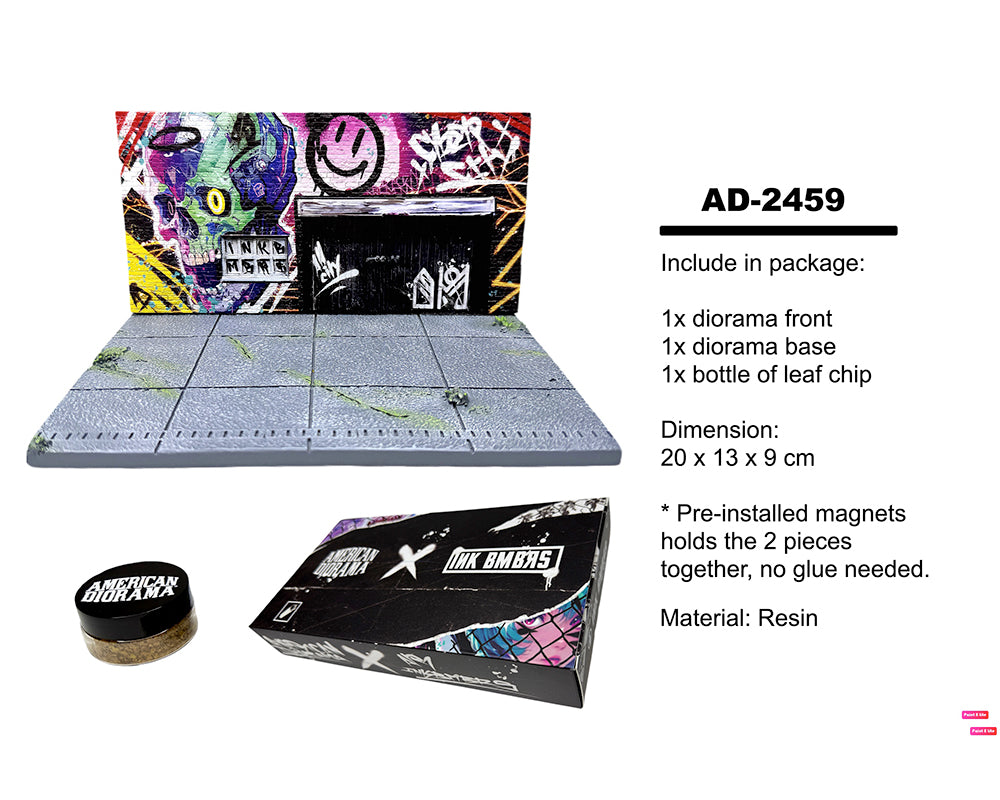 (PRE-ORDER) American Diorama 1:64 MiJo Exclusives LA Street Art Diorama Cyber Punk B – Limited Edition