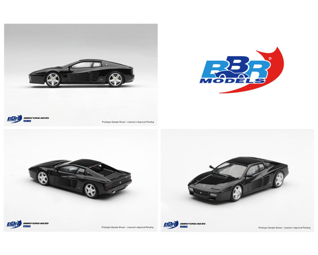 (PRE-ORDER) BBR 1:64 Ferrari 512 TR – Nero Black – Limited Edition BBRFER64035