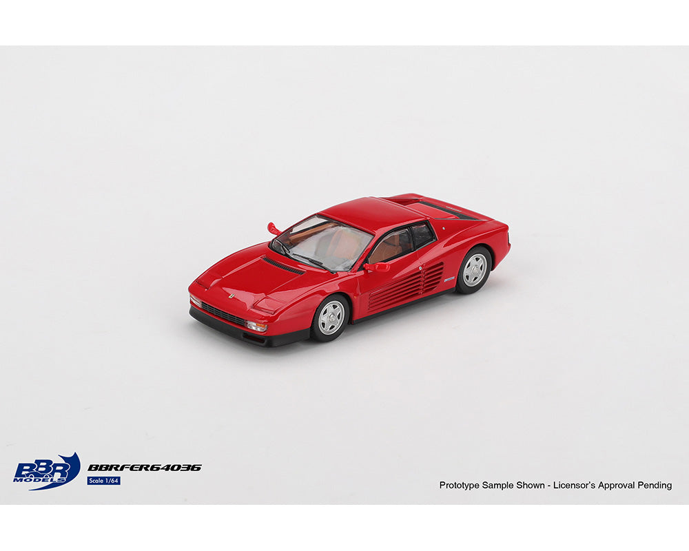 (PRE-ORDER) BBR 1:64 1987 Ferrari Testarossa – Rosso Corsa