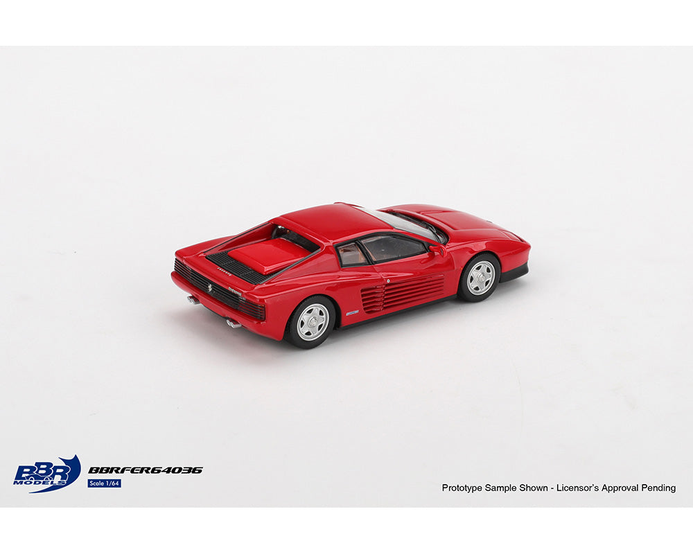 (PRE-ORDER) BBR 1:64 1987 Ferrari Testarossa – Rosso Corsa