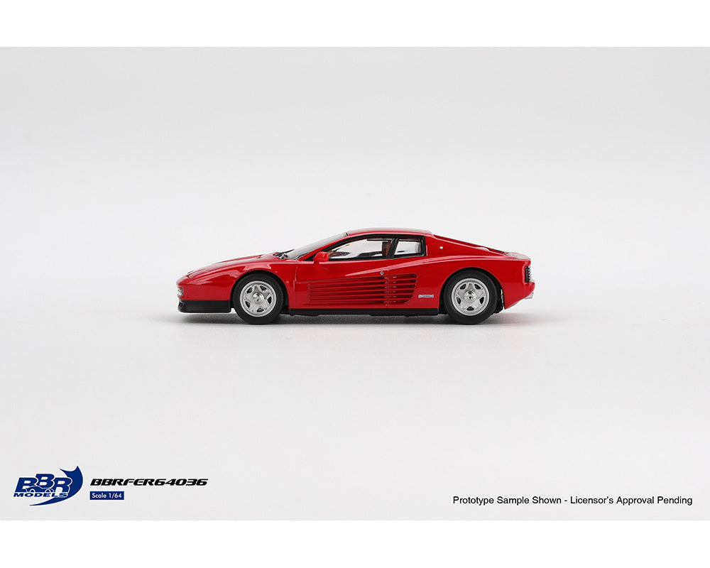 (PRE-ORDER) BBR 1:64 1987 Ferrari Testarossa – Rosso Corsa