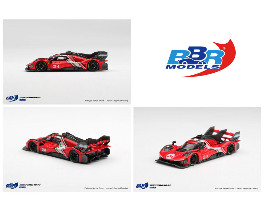 (PRE-ORDER) BBR 1:64 Ferrari 499P Modificata – Rosso Corsa Red – Limited Edition BBRFER64044