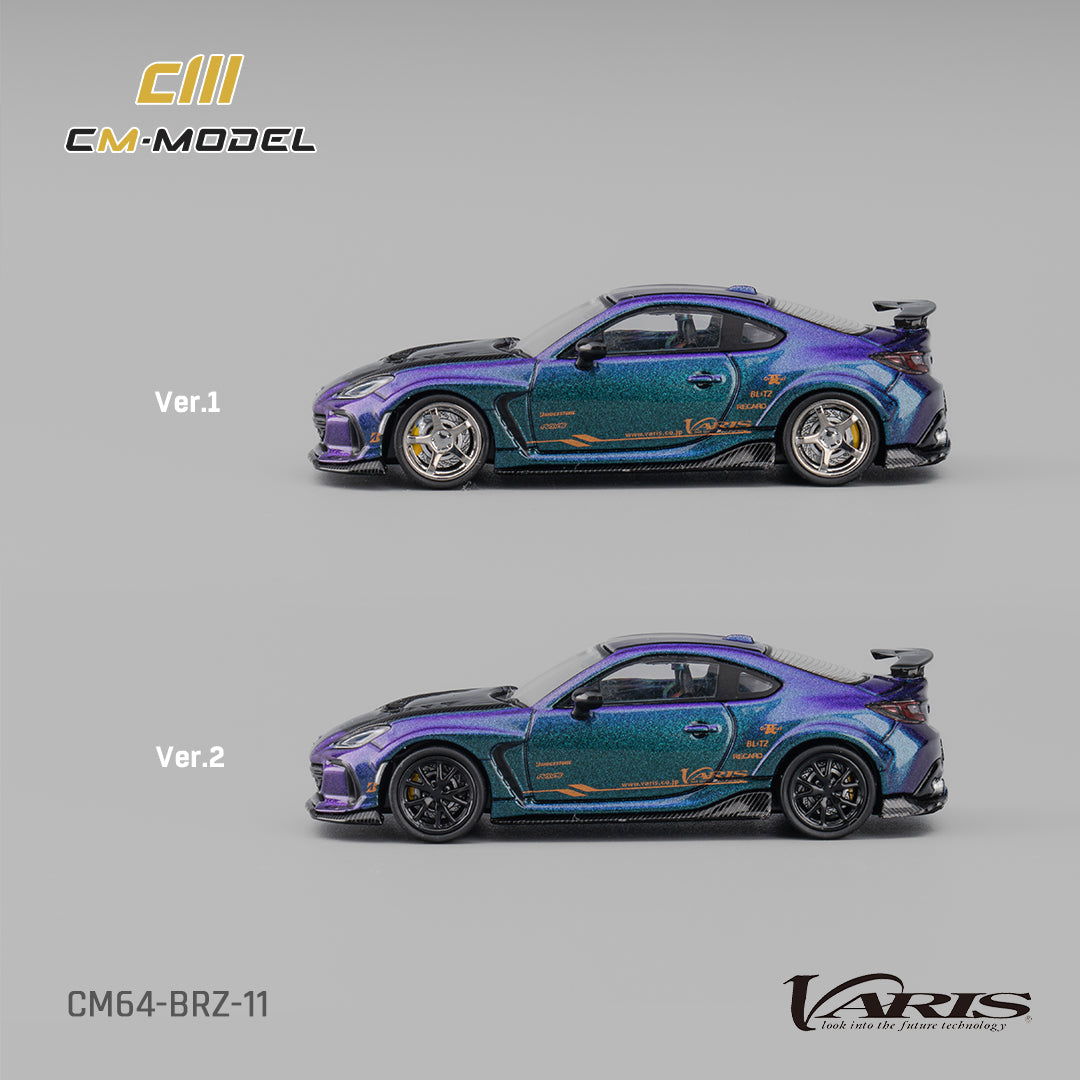 (PRE-ORDER) CM MODEL 1:64 SUBARU BRZ Varis ChromaFlair CM64-BRZ-11