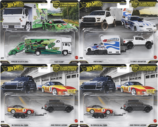 (PRE-ORDER) 2026 Hot Wheels 1:64 Team Transport 2026 M Case Assortment Factory Sealed Case of 4 FLF56-957M