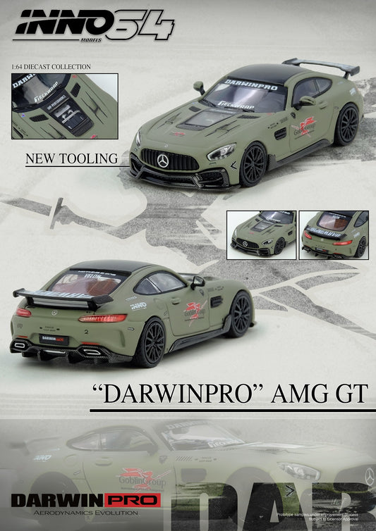 (PRE-ORDER) INNO64 1:64 DARWIN PRO AMG GT IN64-AMGGT-DP01