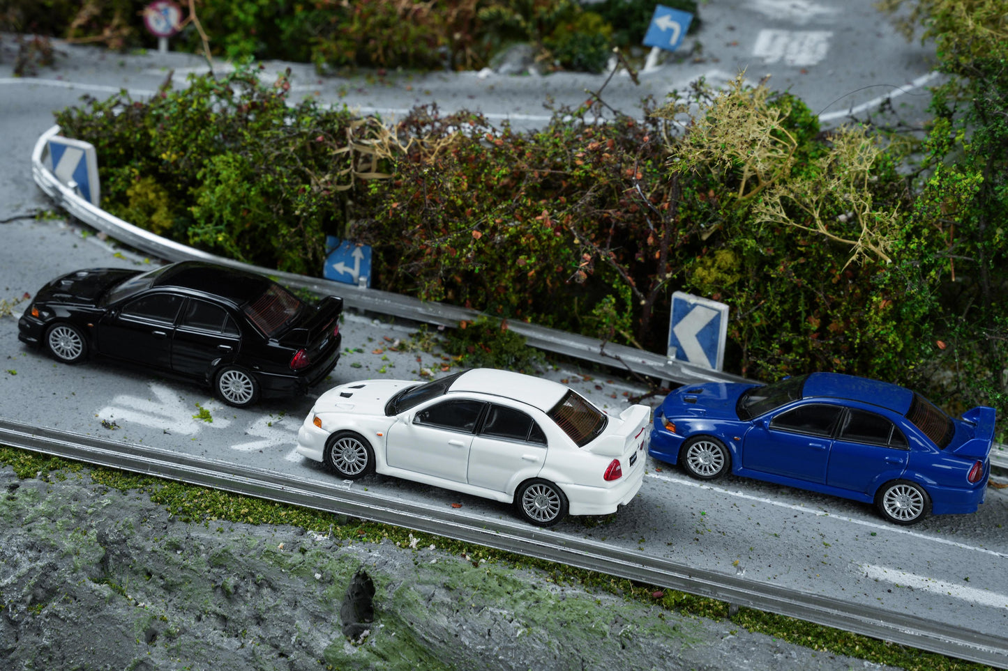 (PRE-ORDER) Motorhelix 1:64 Mitsubishi Lancer EVOLUTION VI GSR Ice Blue M64205