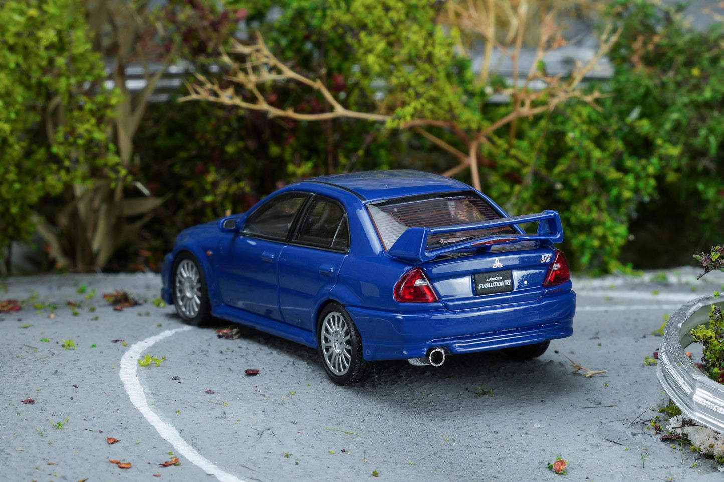 (PRE-ORDER) Motorhelix 1:64 Mitsubishi Lancer EVOLUTION VI GSR Ice Blue M64205