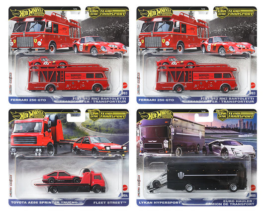(PRE-ORDER) Hot Wheels 1:64 Premium Car Culture Team Transport 2025 H Case Assortment Factory Sealed Case