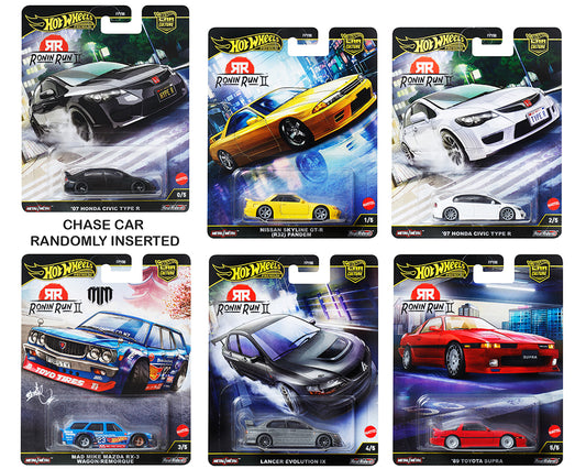 (PRE-ORDER) Hot Wheels Premium Car Culture 2025 M Case – Ronin Run II Factory Sealed Case