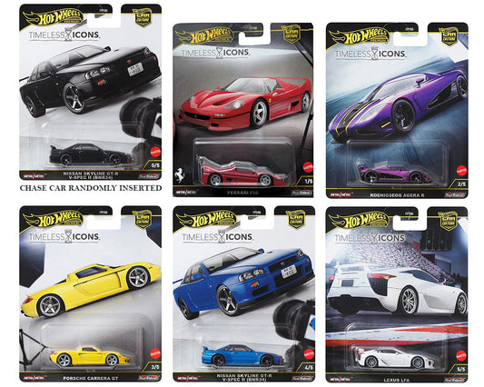 (PRE-ORDER) Hot Wheels 1:64 Car Culture 2025 N Case Timeless Icons (LIMIT 1 CASE PER CUSTOMER)