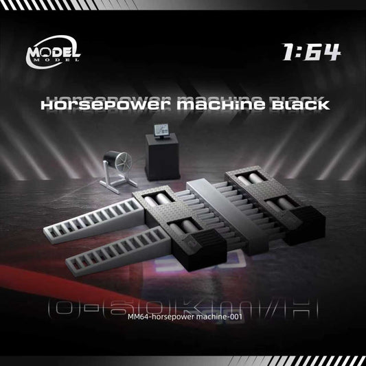 (PRE-ORDER) ModelModel 1:64 Horsepower Machine (Black) Diorama MM64-horsepowermachine-001