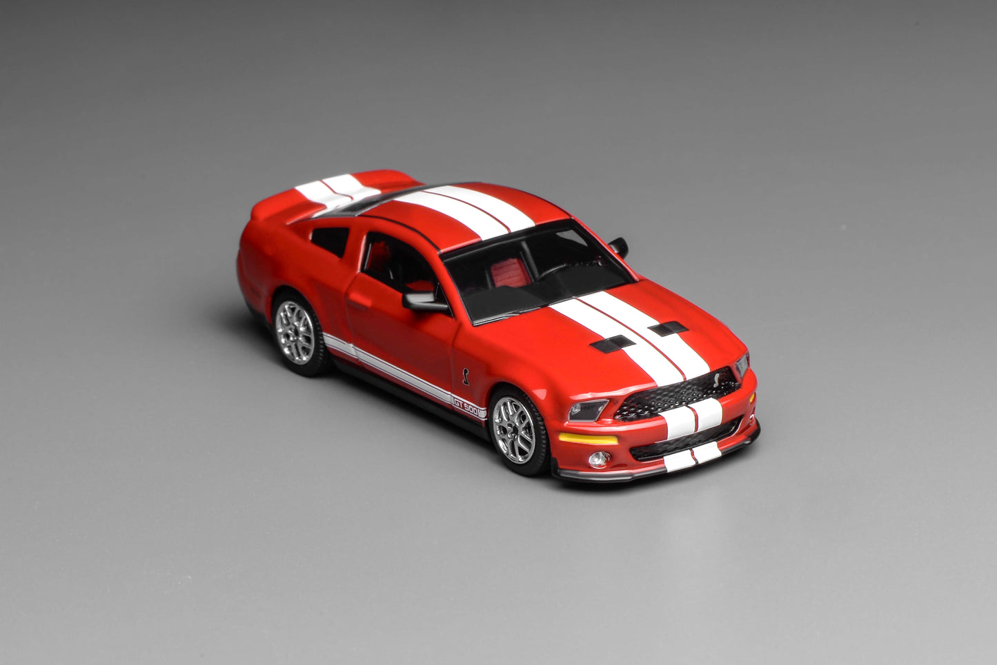 (PRE-ORDER) Motorhelix x Greenlight 1:64 Motorhelix x Greenlight Ford Mustang Shelby GT500 2007 RED GL-1251005A