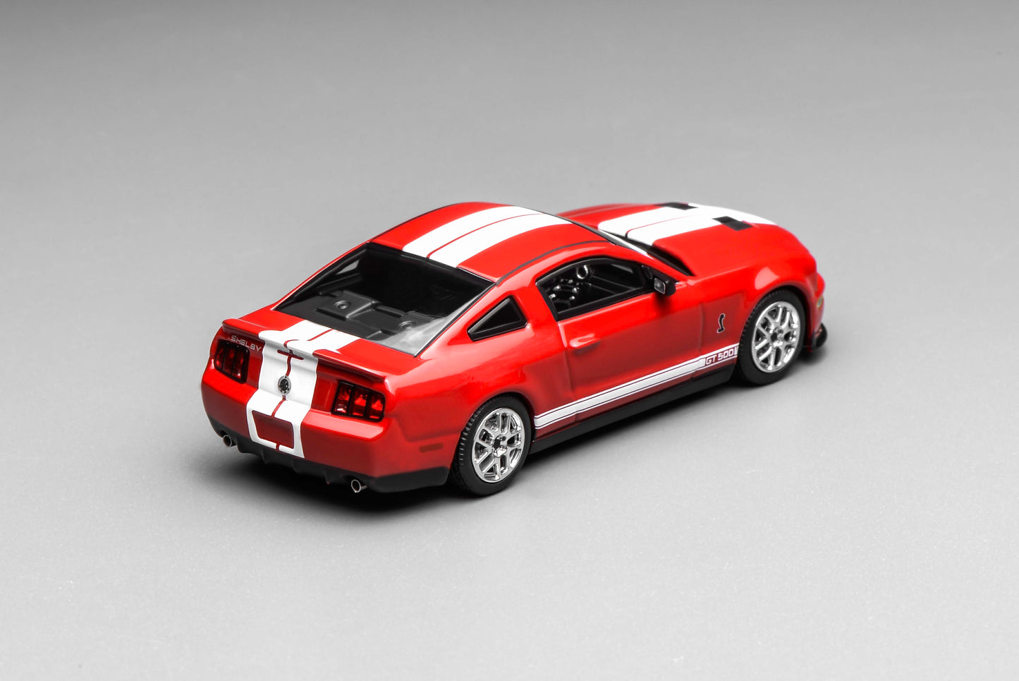 (PRE-ORDER) Motorhelix x Greenlight 1:64 Motorhelix x Greenlight Ford Mustang Shelby GT500 2007 RED GL-1251005A
