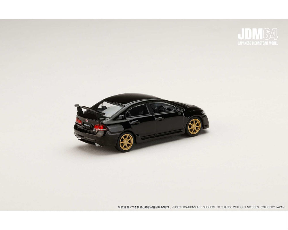 (PRE-ORDER) Hobby Japan 1:64 Honda Mugen Civic Type R (FD2) – Crystal Black Pearl – Mijo Exclusives