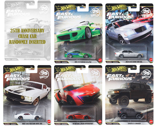 (PRE-ORDER) 2026 Hot Wheels 1:64 Fast & Furious 25TH Anniversary Premium 2026 N Assortment