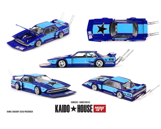 (PRE-ORDER) Kaido House x Mini GT 1:64 KAIDO STAR V2 *Sealed Chance of a Chase*