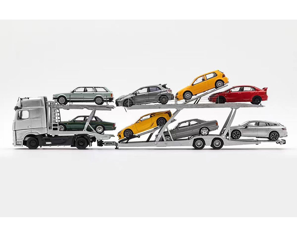 (PRE-ORDER) GCD 1:64 Mercedes-Benz Actros Auto Transporter – Gold KS-069-548