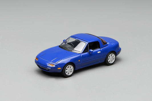 (PRE-ORDER) Motorhelix 1:64 Mazda MX-5 (NA) Laguna Blue LHD M60202L
