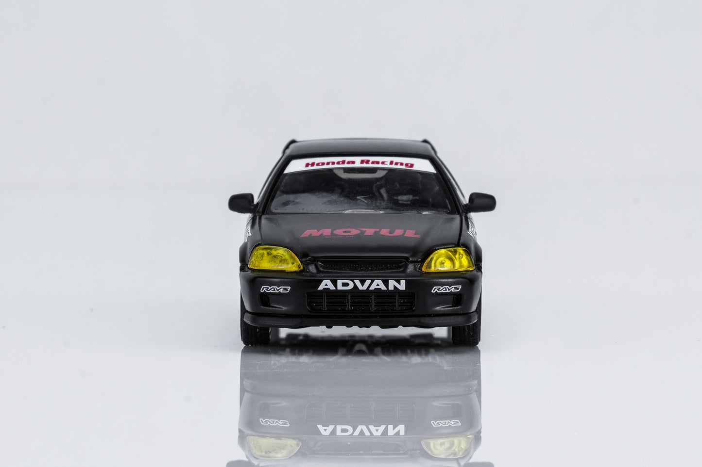 (PRE-ORDER) MOTORHELIX 1:64 Honda Civic TYPE R (EK9) No Good Racing Motul M65024