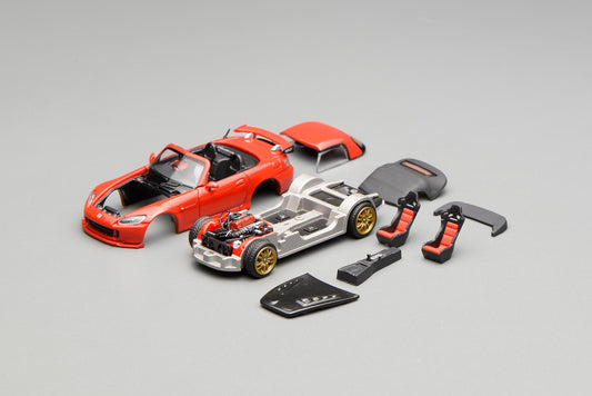 (PRE-ORDER) Motorhelix 1:64 Honda S2000 MUGEN new Formula Red M65117