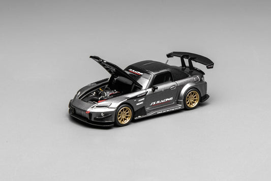 (PRE-ORDER) Motorhelix 1:64 Honda S2000 J‘s Racing Moon Rock Metallic M65145