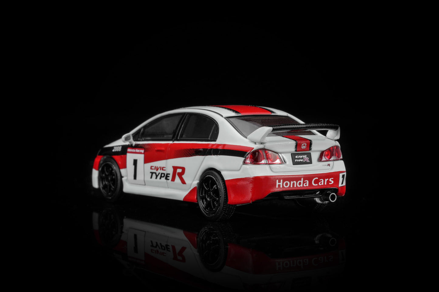 (PRE-ORDER) MOTORHELIX 1:64 Honda Civic TYPE R (FD2) #1 2012 Japan One Make Race M65421