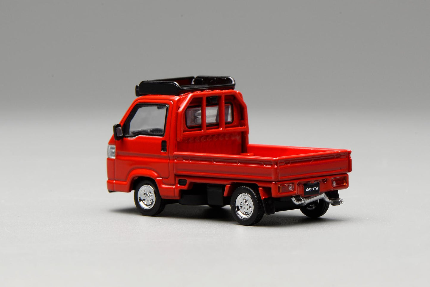 (PRE-ORDER) Motorhelix 1:64 Honda Acty Truck Customized Edition - Milano Red M65616
