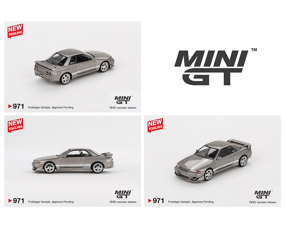 (PRE-ORDER) Mini GT 1:64 Nissan Skyline GT-R (R32) Veilside Combat C-I – Veilside Combat Grey