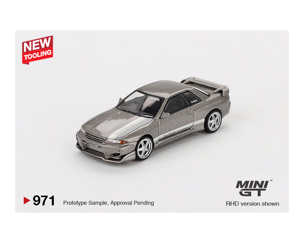 (PRE-ORDER) Mini GT 1:64 Nissan Skyline GT-R (R32) Veilside Combat C-I – Veilside Combat Grey