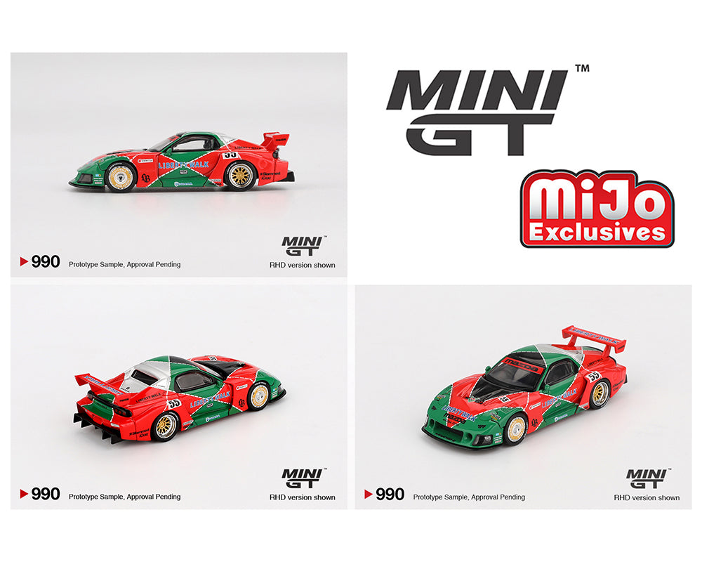 (PRE-ORDER) Mini GT 1:64 Mazda RX-7 LB-Super Silhouette 787B – Mijo Exclusives