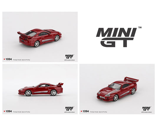 (PRE-ORDER) Mini GT 1:64 Toyota Supra VeilSide Combat V-I – Red