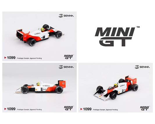(PRE-ORDER) Mini GT 1:64 McLaren MP4/4 #12 Ayrton Senna 1988 Japanese Grand Prix Winner- Limited Edition