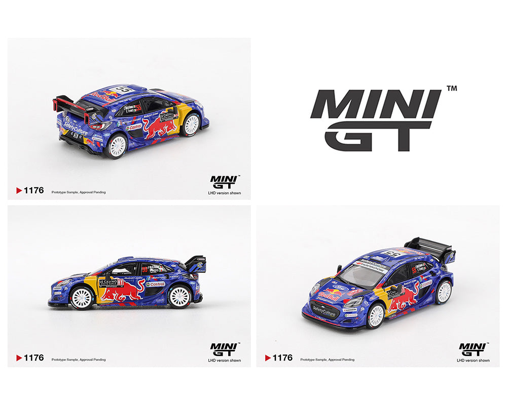 (PRE-ORDER) Mini GT 1:64 Ford Puma Rally1 #55 M-Sport Ford WRT 2025 Rally Monte-Carlo