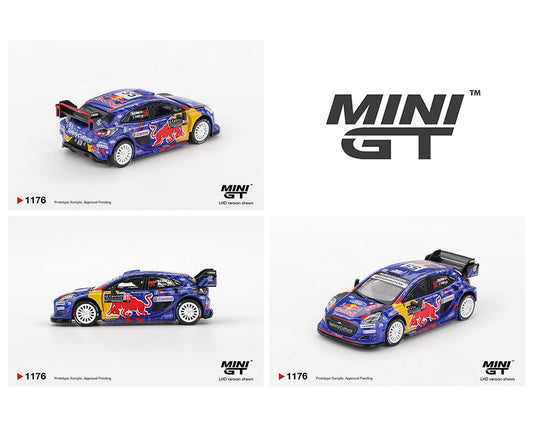 (PRE-ORDER) Mini GT 1:64 Ford Puma Rally1 #55 M-Sport Ford WRT 2025 Rally Monte-Carlo