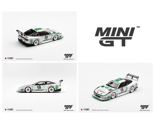(PRE-ORDER) Mini GT 1:64 Nissan LB-Silhouette 180SX – White
