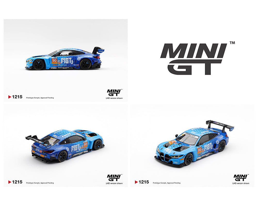 (PRE-ORDER) Mini GT 1:64 BMW M4 GT3 EVO #90 FIST Team AAI 2025 China GT LHD/ China Exclusives