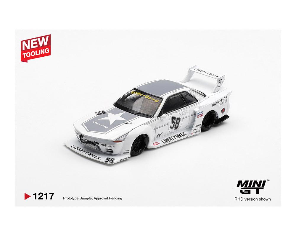 (PRE-ORDER) Mini GT 1:64 Nissan GT-R32 LB-Kaido Works TAS 2025