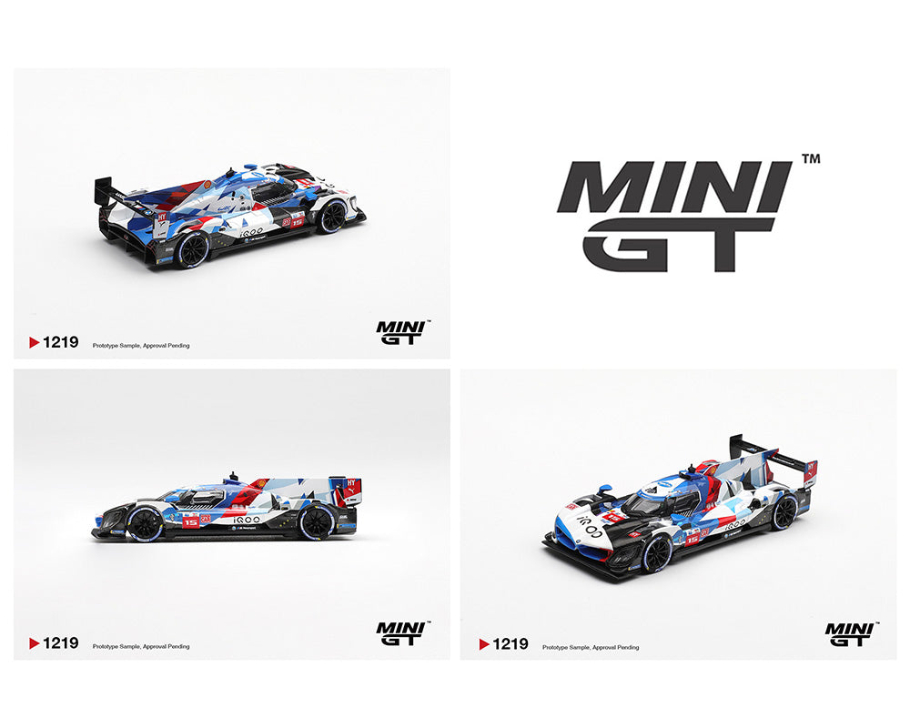 (PRE-ORDER) Mini GT 1:64 BMW M Hybrid V8 Hypercar #15 BMW M TEAM WRT 2024 Le Mans 24 Hrs