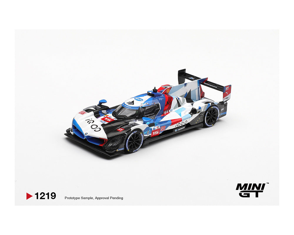 (PRE-ORDER) Mini GT 1:64 BMW M Hybrid V8 Hypercar #15 BMW M TEAM WRT 2024 Le Mans 24 Hrs